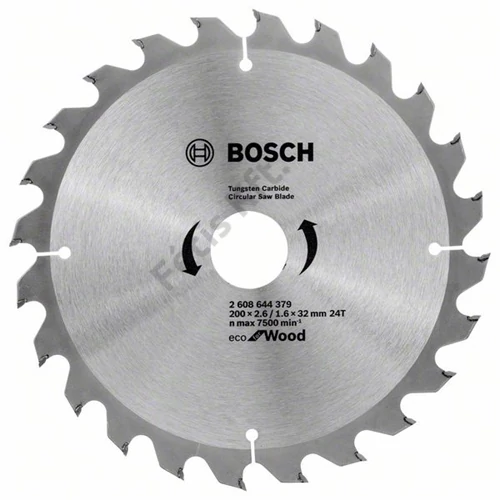 Bosch körfűrészlap 200x32/24 ECO for Wood