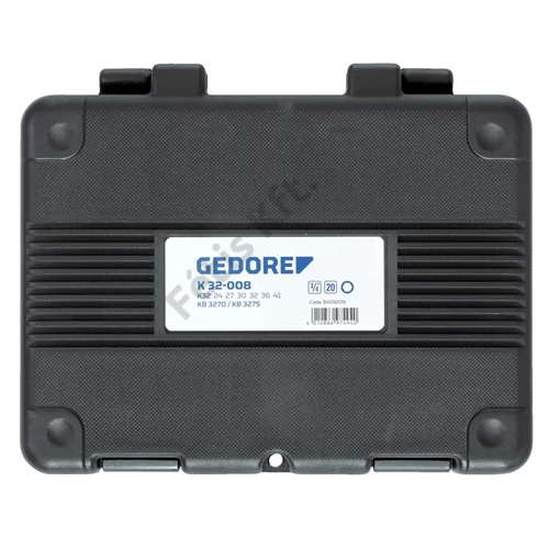 Gedore gépi dugókulcs készlet 3/4