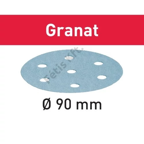 Festool csiszolópapír Granat STF D90/6 P320 GR/100 (100 db/doboz)