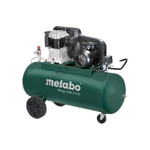 Metabo Mega 650-270 D kompresszor 4000W 270l (400V)