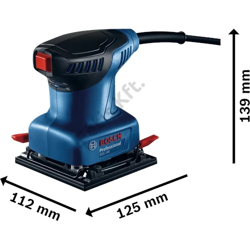 Bosch GSS 140 A rezgőcsiszoló