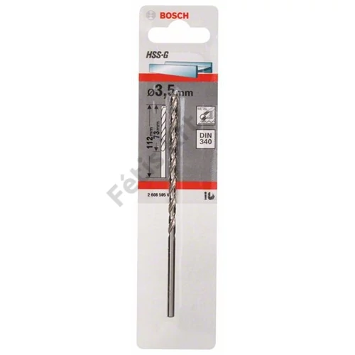 Bosch HSS-G csigafúró 3.5 mm