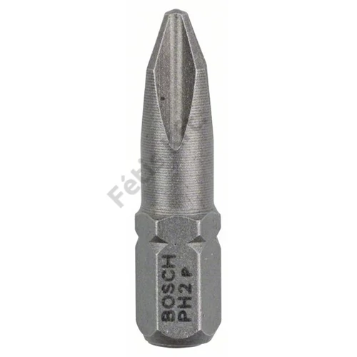 Bosch extra kemény bit PH2, 25 mm, 100 db (műa. dobozban)