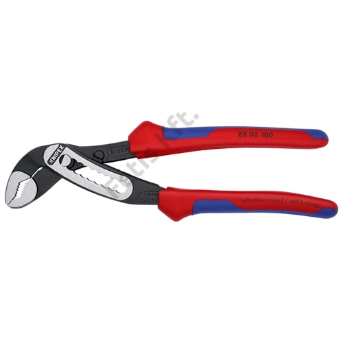 Knipex Alligator keskeny vízpumpafogó feketére foszfátozott 180 mm (bliszter)