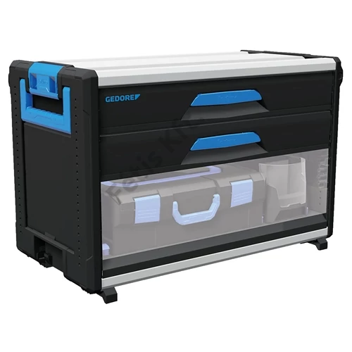Gedore szerszám box modul WorkMo B3, 2 fiók H6, rekesz L-BOXX® + S-BOXX® számára (1110 WM 321)