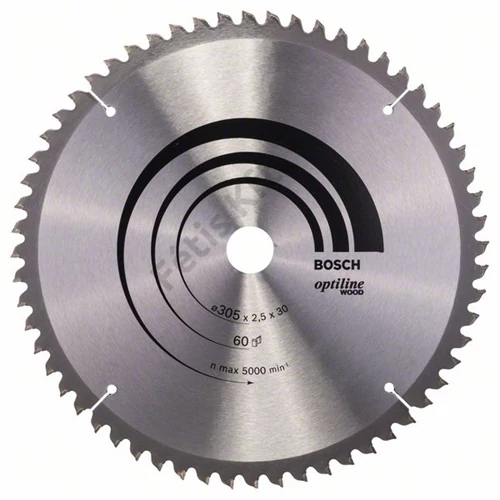 Bosch körfűrészlap 305x30/60 Optiline Wood