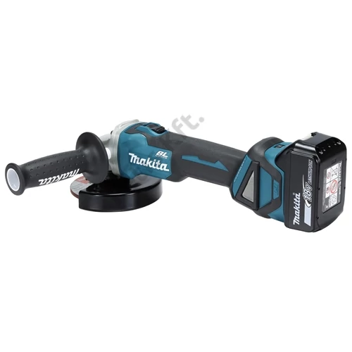 Makita DGA511RTJ 18V LXT BL 125mm akkus sarokcsiszoló 2x5.0Ah+töltő+Makpac