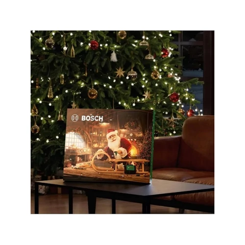 Bosch Adventi kalendárium csomag 33 részes szerszámkészlettel és tárolótáskával
