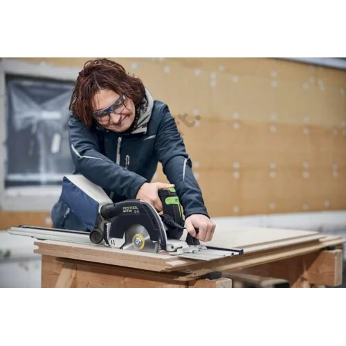 Festool Akkus kézi billenőbúrás körfűrész HKC 55 KEB-Basic-FSK 420