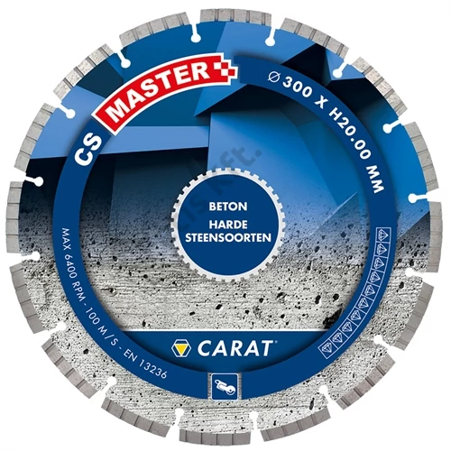 Carat gyémánttárcsa 125x22.23mm beton