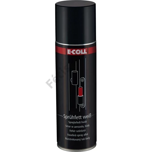 E-Coll BLACK Line általános fehér szórózsír spray 300ml