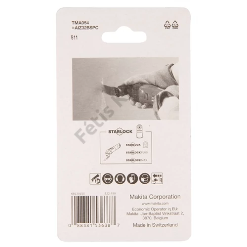Makita TMA054 multi vágólap KEMÉNY FA 14TP h:32mm,sz:50mm HCS
