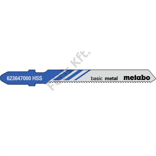 Metabo szúrófűrészlap T218A HSS 51x1mm/1.2 (5db)