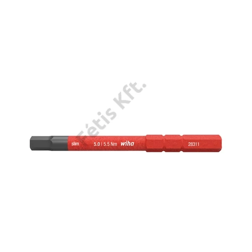 Wiha slimBit electric bit hatlapú 5.0 mm x 75 mm (37226)