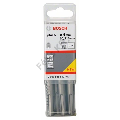 Bosch fúrószár SDS-Plus-5 kalapácsfúró 4x50x110