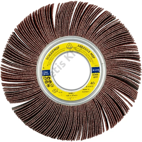 Klingspor lamellás csiszolókerék 165x50mm P 240 SM 611 S