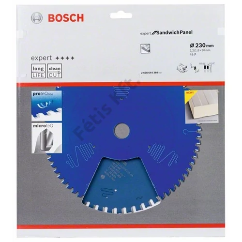 Bosch körfűrészlap 230x30/48 Expert for SandwichPanel