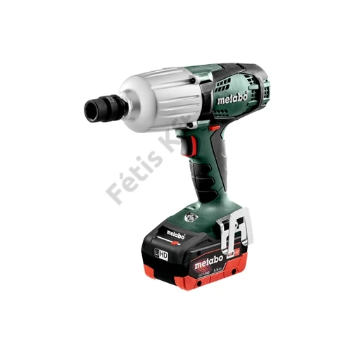Metabo SSW 18 LTX 600 akkus ütvecsavarozó 18V 2x5.5Ah LiHD + ASC 145 + koffer T