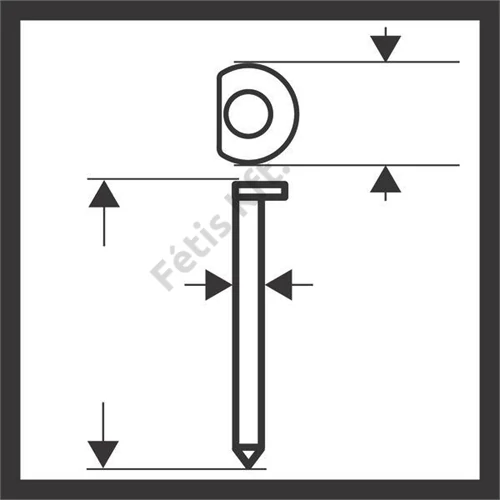 Bosch DA kartácsszeg, SK64-34 44G