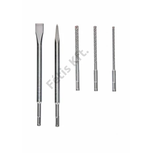Bosch SDS-Plus fúró és véső készlet, 5 részes