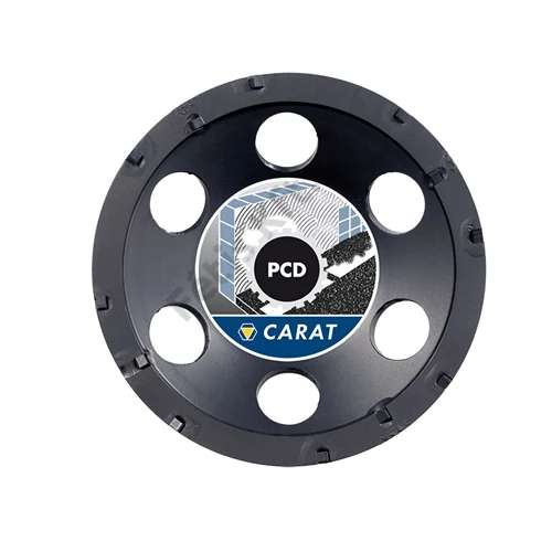 Carat gyémánt csiszolókorong 180x22.2mm PCD beton