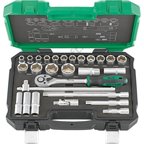 Fortis dugókulcs készlet 1/2