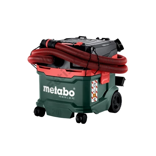 Metabo AS 36-18 L 20 PC akkus porszívó alapgép (akku és töltő nélkül)