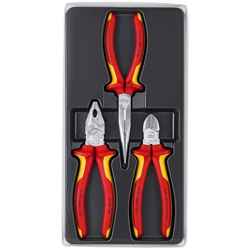 Knipex VDE fogókészlet 3 részes