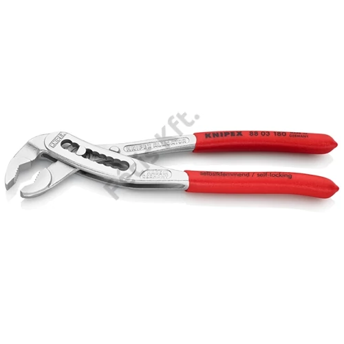 Knipex Alligator vízpumpafogó krómozott 180 mm