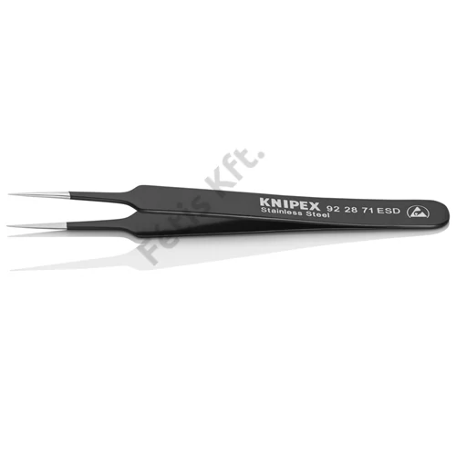 Knipex ESD csipesz egyenes, tűhegyes 0.2x110mm