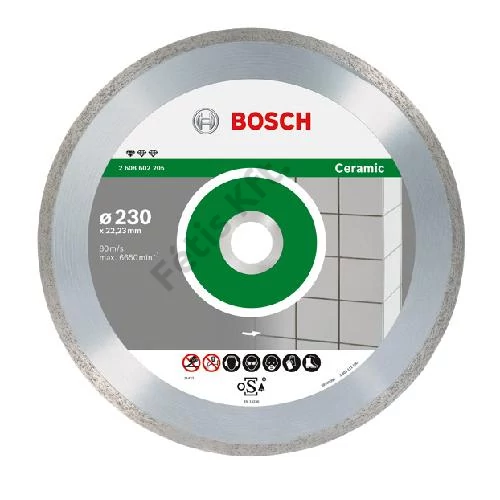 Bosch vágókorong, gyémánt 115x1.6x22.23 mm csempe