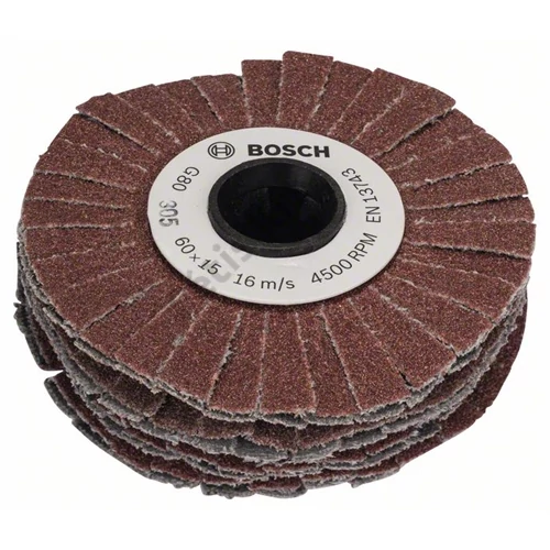 Bosch csiszolóhenger (rugalmas) 15 mm P80
