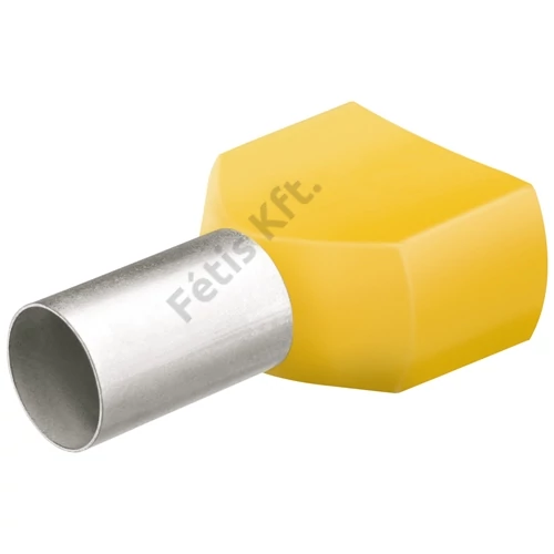 Knipex érvéghüvely Twin gallérral 14mm 2x6mm2 50db