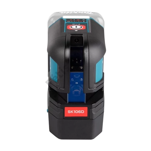 Makita SK106DZ kereszt és pont lézer PIROS Z (alapgép - akku és töltő nélkül)