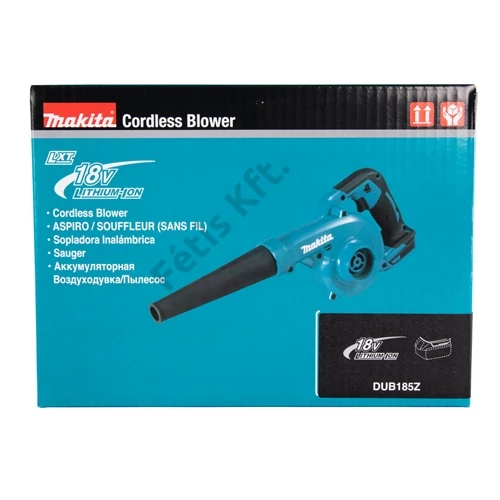 Makita DUB185Z 18V LXT Li-ion akkus légseprű 3.2m3/p (alapgép akku és töltő nélkül)