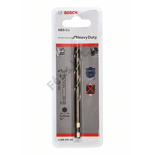 Bosch Expert körkivágó központosító fúrószár HSS-Co 7.15x105mm