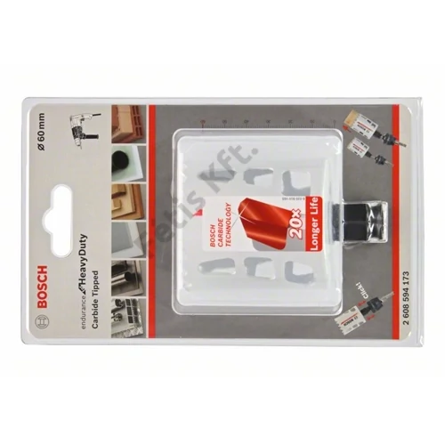 Bosch Expert keményfémfogú körkivágó 60x60mm Endurance for Heavy Duty