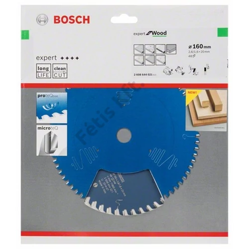 Bosch körfűrészlap 160x20/48 Expert for Wood