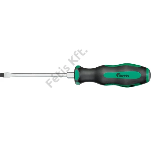 Fortis Csavarhúzó hatszög lapos 5.5x1 x125mm üthető sapkás nyél
