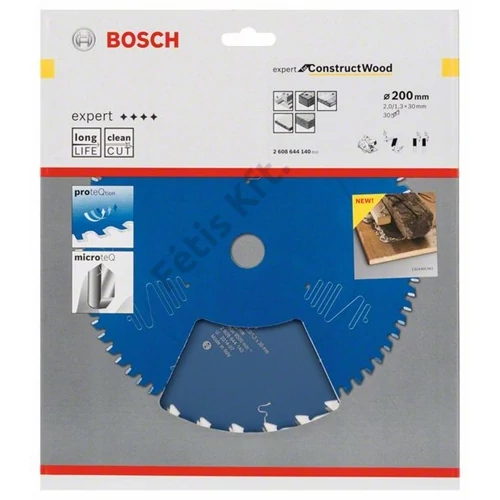 Bosch körfűrészlap 200x30/30 Expert for ConstructWood