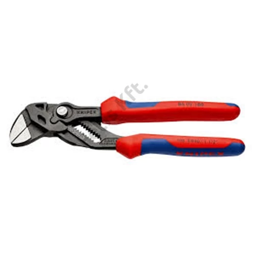Knipex fogókulcs többkomponensű markolattal feketére foszfátozott 180 mm