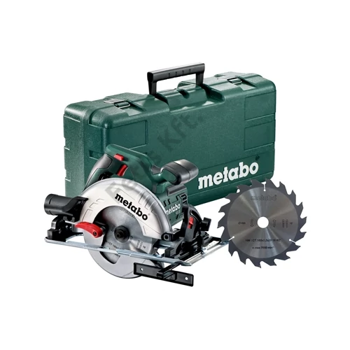 Metabo KS 55 Set kézi körfűrész + 2 db körfűrészlap, koffer 1200W