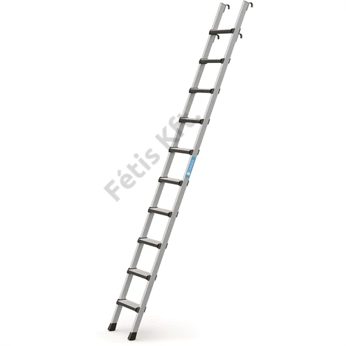 Zarges Csavarozott lépcsős beakasztható polclétra elox 1x10 Comfortstep LH