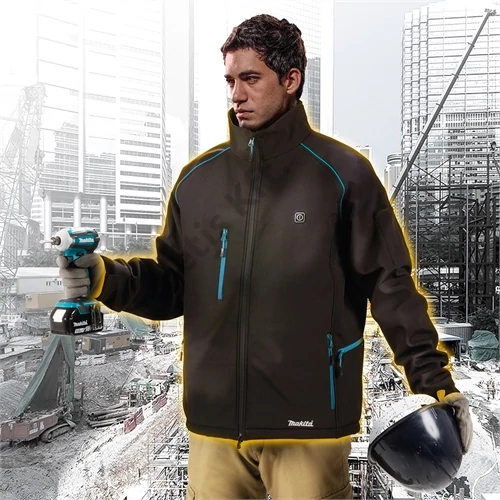 Makita CJ105DZ fűthető kabát M (akku és töltő nélkül)
