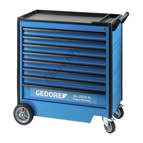 Gedore szerszámkocsi 8 fiókkal, 466 részes szerszámkészlettel (2005 XL-S-466)