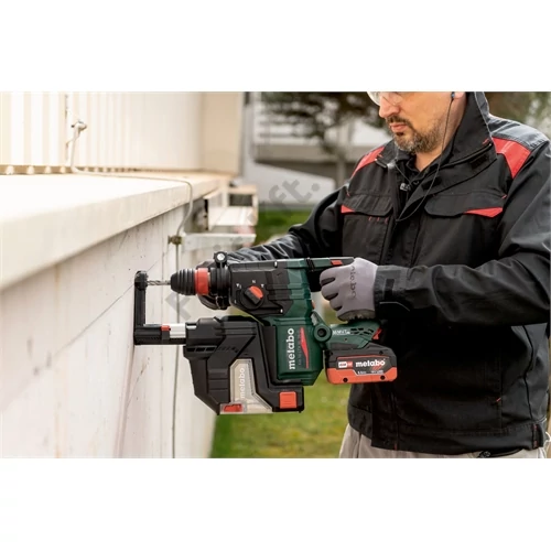 Metabo KH 18 LTX BL 28 Q Set ISA akkus kombikalapács 18V + Quick cseretokmány, porelszívás (akku és töltő nélkül), metaBOX 185 XL