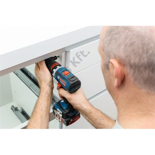 Bosch GSR 18V-60 FC akkus fúrócsavarozó (2x5.0Ah) + FlexiClick adapter készlet L-Boxx-ban
