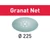 Festool Hálós csiszolóanyagok STF D225 P100 GR NET/25 Granat Net (25 db/doboz)