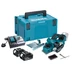 Makita DKP181RTJ 18V LXT Li-ion BL AWS ADT 82mm gyalu 2x5.0Ah